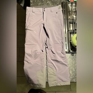 Obermeyer MENS Ski pants - large - used but in great condition - gray color